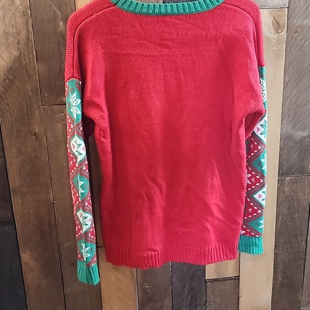 Ugly Christmas llama- United States Sweaters Size L - Picture 5 of 5